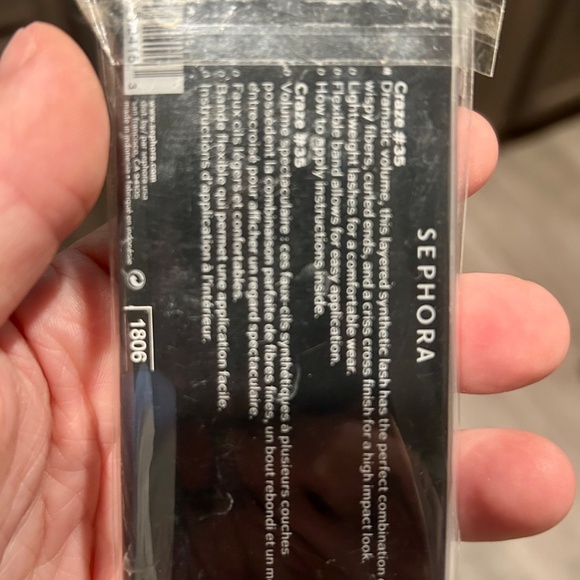 SEPHORA COLLECTION False Eye Lashes Craze #35 - Picture 4 of 4